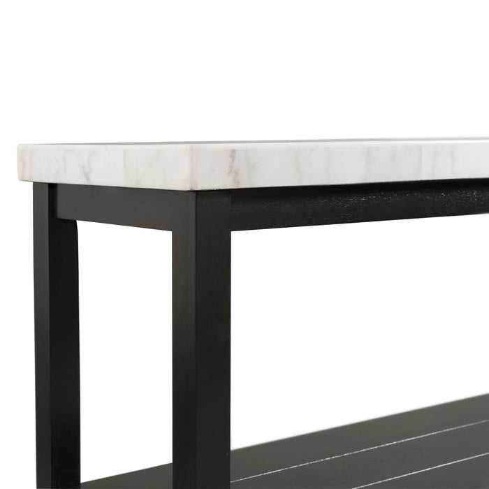 Marcello w/ White Top - Sofa Table