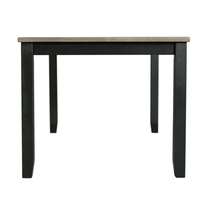 Martin 6 PC Dining Set (Black Base)