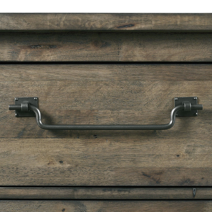 Maverick Nightstand w/USB Grey