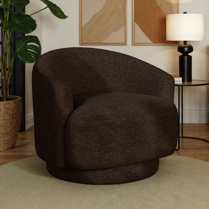 Mojave Swivel Chair in JH Chocolate