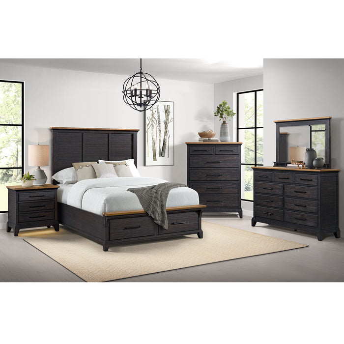 Montrose Dresser in Espresso & Brown