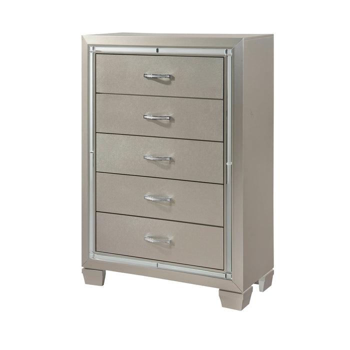 PLATINUM YOUTH PLATFORM W/ TRUNDLE BEDROOM SET