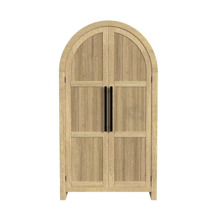 Ridgemont Large Bookcase in Natural