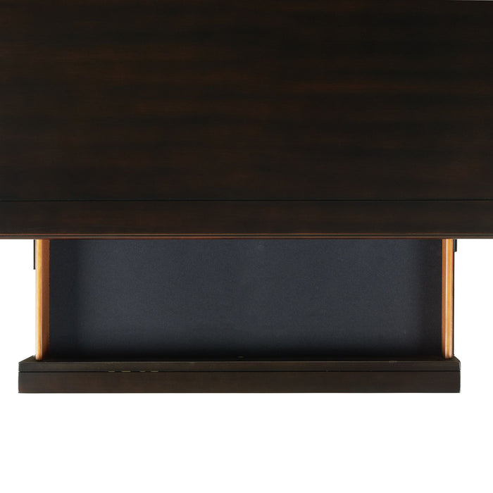 Slater Nightstand w/USB Black