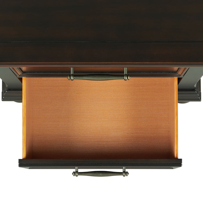 Slater Dresser & Mirror Set Black