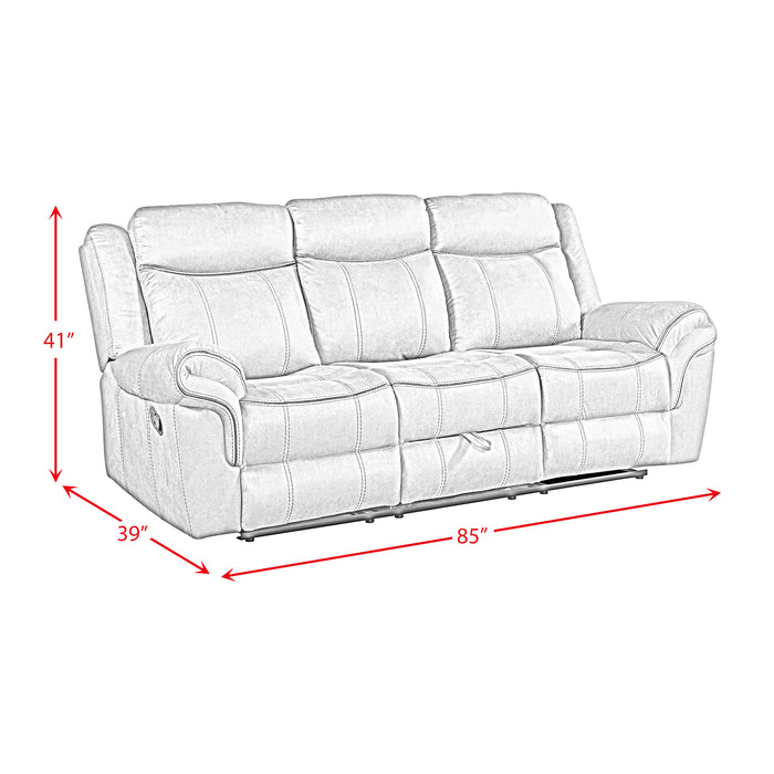 Sorrento Motion Sofa with Dropdown in T101 Brown