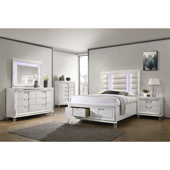 Twenty Nine Bed White