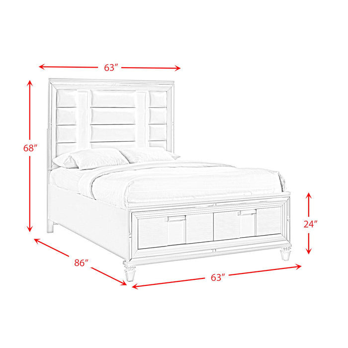 Twenty Nine Bed White