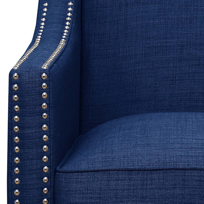 Erica 497 Chair W/Chrome Nails Heirloom Blue (ISTA 3)
