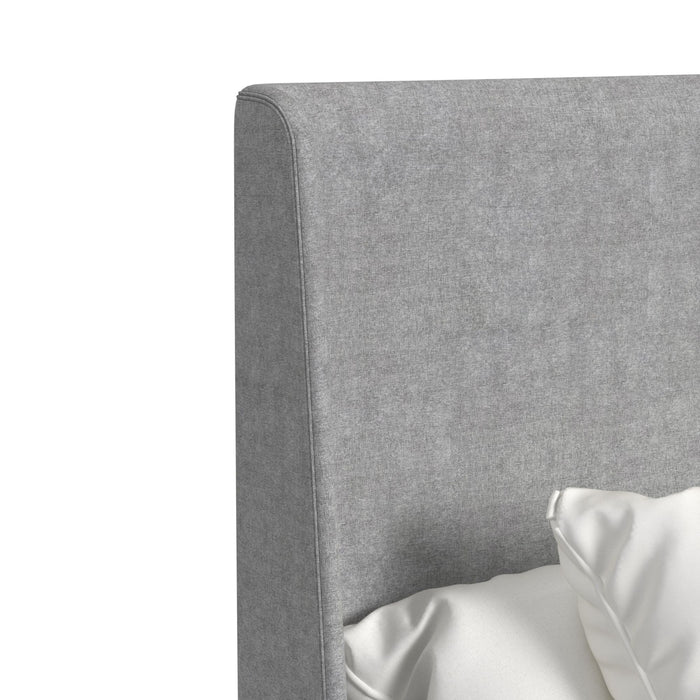 Westland UPH Bedroom Set with Grey Fabric