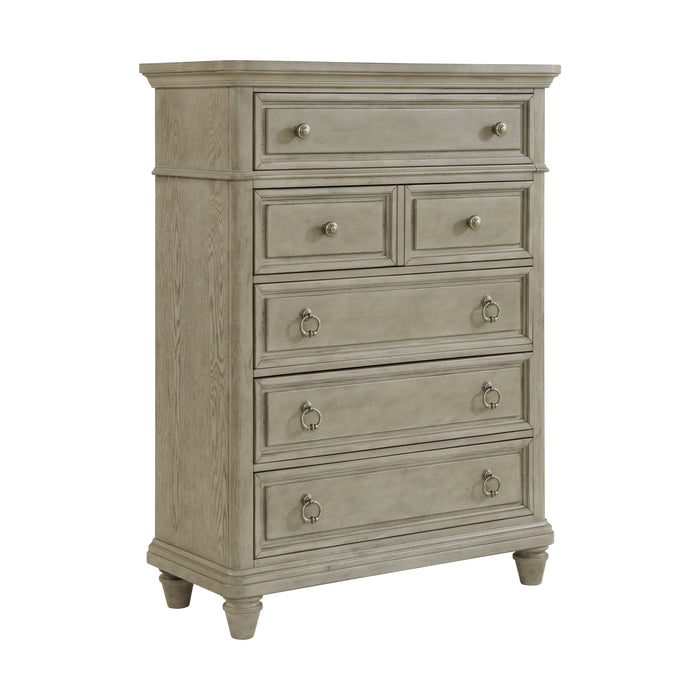 Whit-Ash Panel Bedroom Set