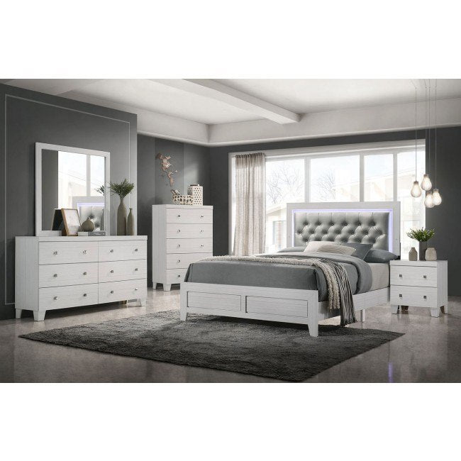 Elements International Belinda Youth Dresser in White
