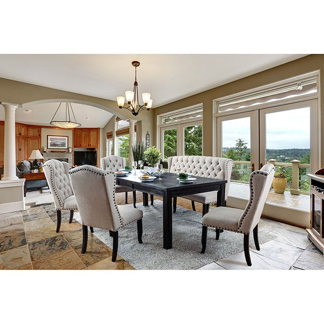 Sania 9 Pc Dining Table Set