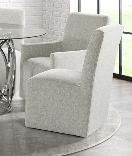 Elements International Merlin Side Chair (Set of 2) in Gray image