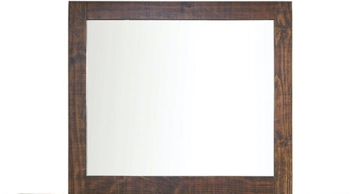 Elements International Cruz Mirror in Brown image