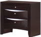 Elements International Emily Nightstand in Espresso Lacquer image