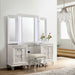 Elements International Twenty Nine Vanity Set in White image