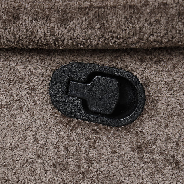 Hieronymus Manual Loveseat Brown