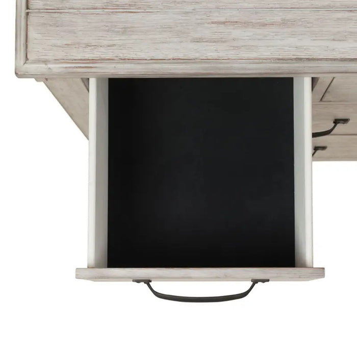 Elements International Scott Chest in White