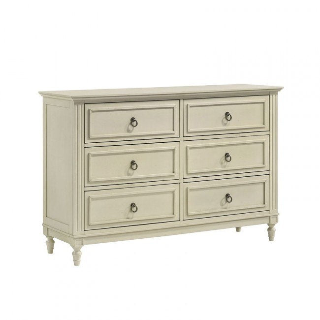 Elements International Gianna Youth Dresser in White image