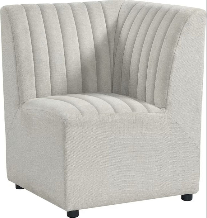 Elements International Jemma Corner Bench in Gray image