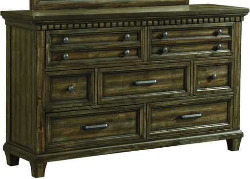 Elements International McCabe Dresser in Distressed Lacquer image