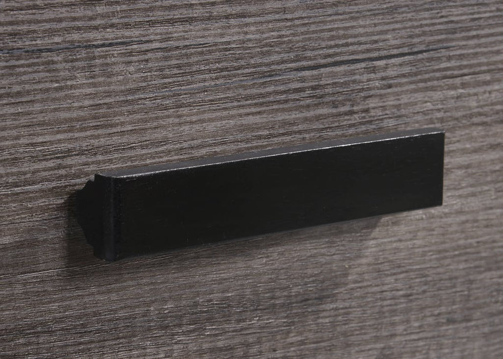 Elements International Nathan Chest in Gray Oak Lacquer