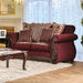 TABITHA Wine Love Seat, Wine image