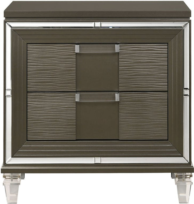 Elements International Twenty Nine Night Stand in Copper image