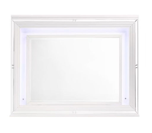 Elements International Twenty Nine Mirror in White image